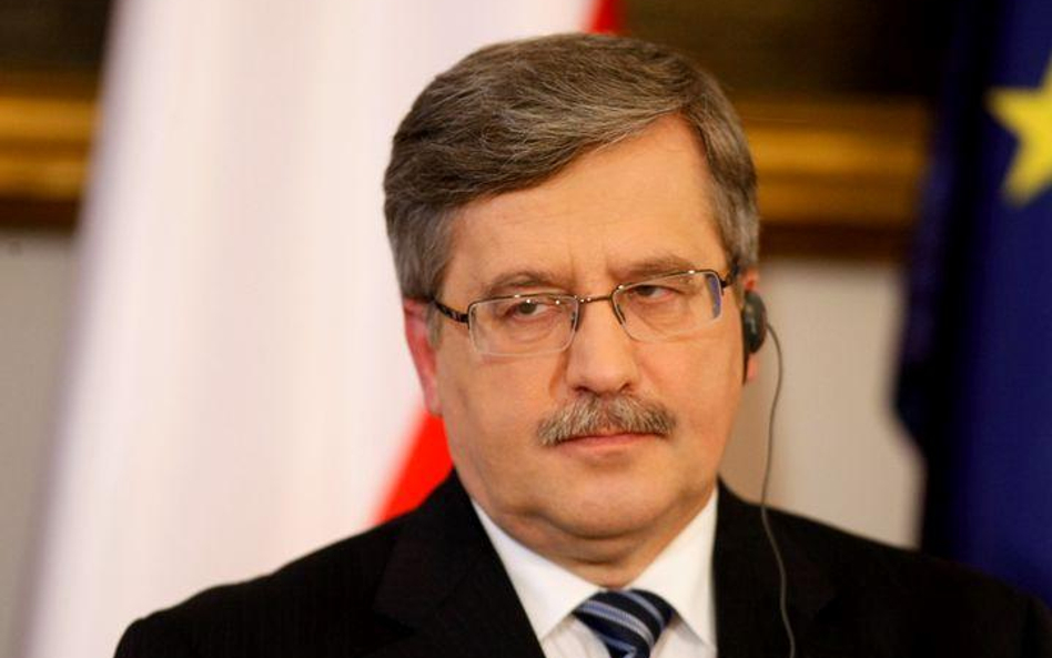 Prezydent Bronisław Komorowski