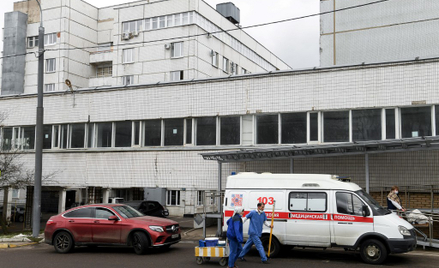 Pożar w moskiewskim szpitalu zakaźnym. Jedna osoba nie żyje