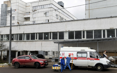 Pożar w moskiewskim szpitalu zakaźnym. Jedna osoba nie żyje