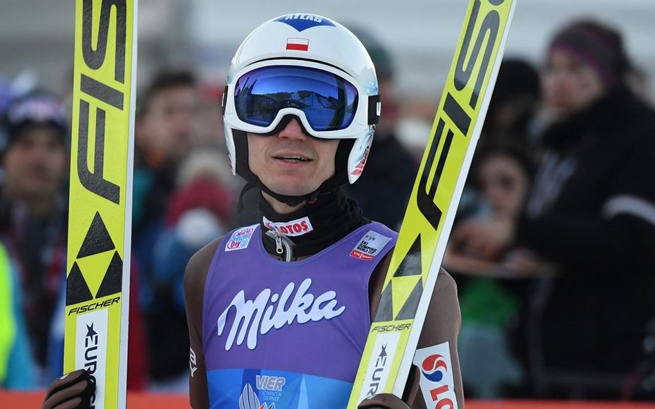 Kamil Stoch wygrywa drugi konkurs Turnieju Czterech Skoczni