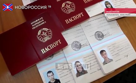 Paszporty samozwańczej Ługańskiej Republiki Ludowej