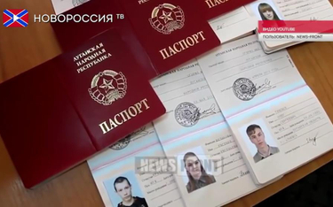 Paszporty samozwańczej Ługańskiej Republiki Ludowej