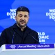 Wołodymyr Zełenski w Davos