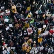 Demonstracja „Żadnych królów” w Nowym Jorku