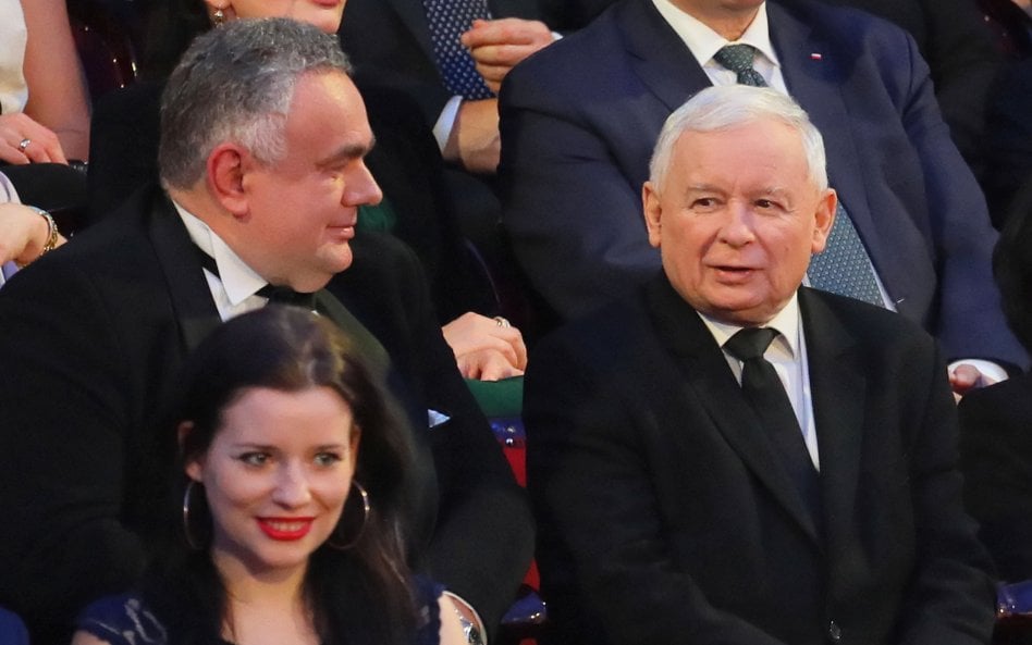 Tomasz Sakiewicz i Jarosław Kaczyński