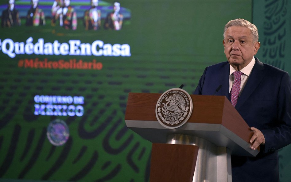 Prezydent Meksyku Andrés Manuel López Obrador