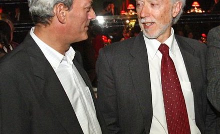 Paul Auster (z lewej) i J.M. Coetzee w Portugalii w 2008 roku, gdzie poznali się, gdy pracowali w ju