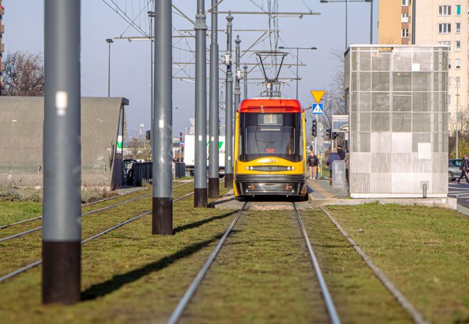 Po zakończeniu zaplanowanych prac na koniec roku, Tramwaje Warszawskie będą zarządzać około 54 kilom