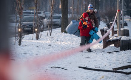 Część mieszkańców Kijowa nie ma ogrzewania od ponad dwóch tygodni