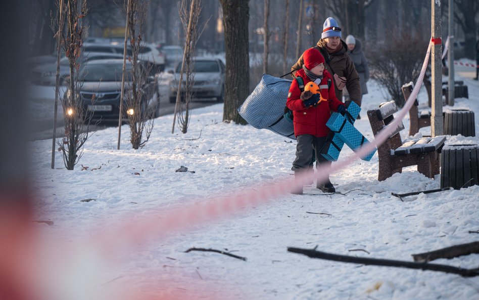 Część mieszkańców Kijowa nie ma ogrzewania od ponad dwóch tygodni