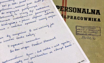 Pierwszą partię dokumentów dotyczących TW "Bolka", znalezionych w domu szefa MSW z lat 80. gen. Czes