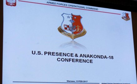 Anakonda'18: Amerykański generał w Polsce