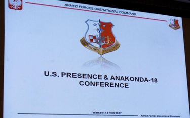 Anakonda'18: Amerykański generał w Polsce