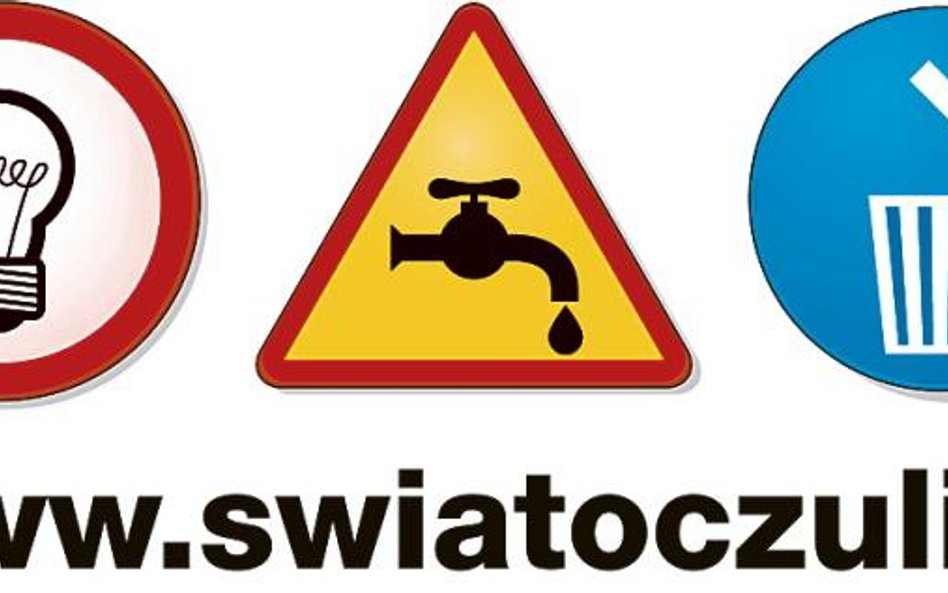 Telewizor ze znakiem kwiatka