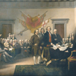 Obraz Johna Trumbulla „Deklaracja Niepodległości” przedstawiający pięcioosobowy komitet redakcyjny D