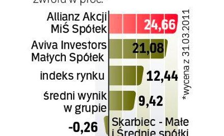Wysoka ocena funduszu Aviva Investors Małych Spółek