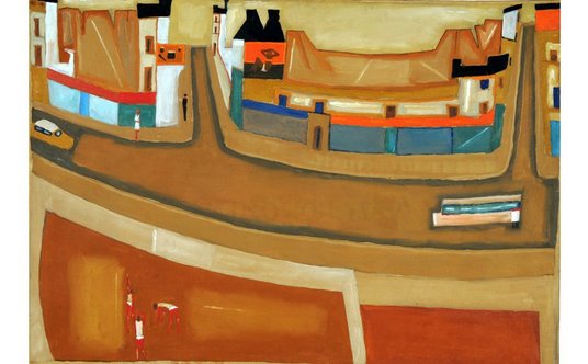 Jerzy Nowosielski „Miasto w górach”, 1964
