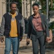 Gliniarz Axel Foley (Eddie Murphy) i jego córka Jane (Taylour Paige)