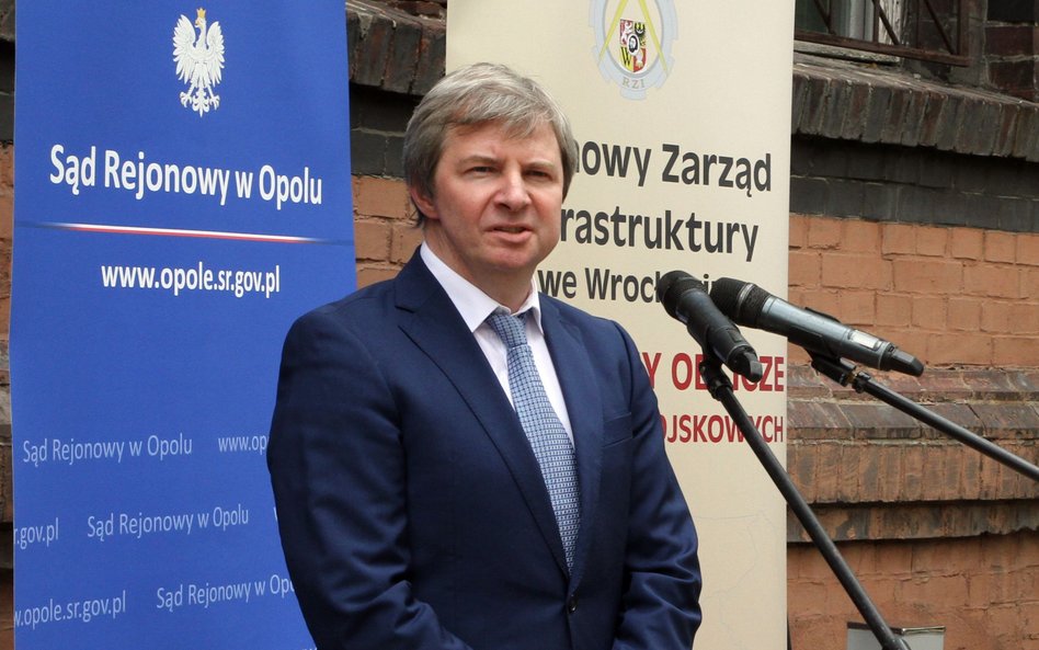 Jacek Gołaczyński jeszcze jako wiceprezes Sądu Apelacyjnego we Wrocławiu