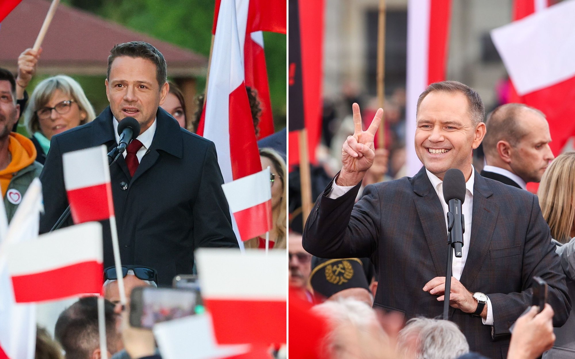 Kto jest bliżej prezydentury? Są wyniki najnowszego sondażu. Minimalna różnica