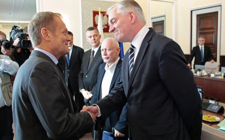 Donald Tusk i Jarosław Gowin