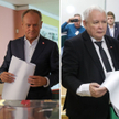 Donald Tusk, Jarosław Kaczyński, Krzysztof Bosak