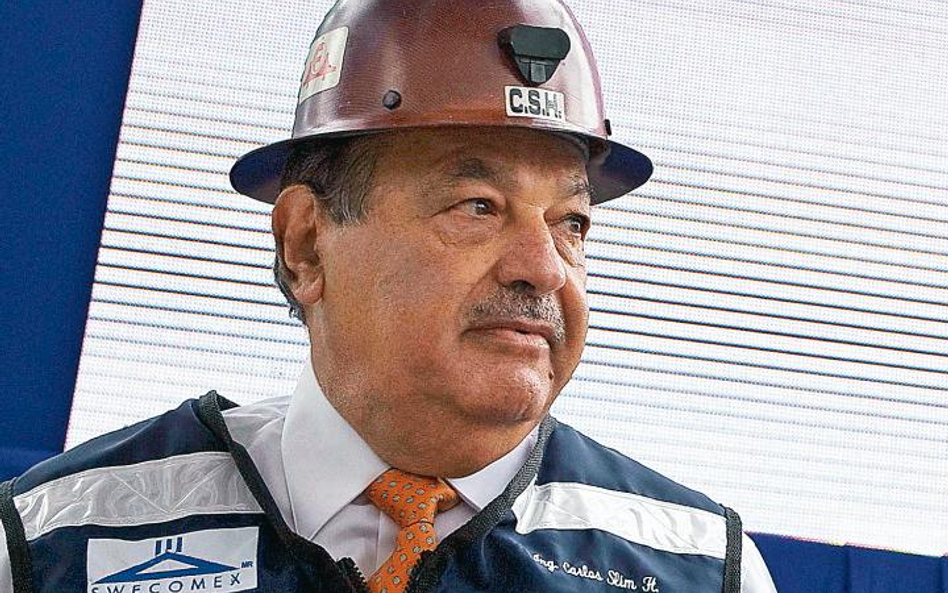 Carlos Slim, syn imigrantów z Libanu, zaczynał od sklepiku z tkaninami w śródmieściu Mexico City. Fo