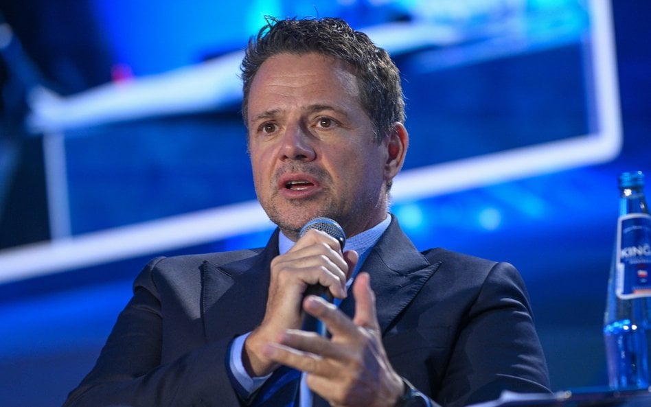 Prezydent Warszawy Rafał Trzaskowski