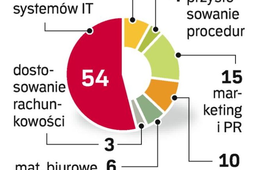 Struktura kosztów wprowadzenia euro w bankach. Najdroższe będzie dostosowanie systemów komputerowych