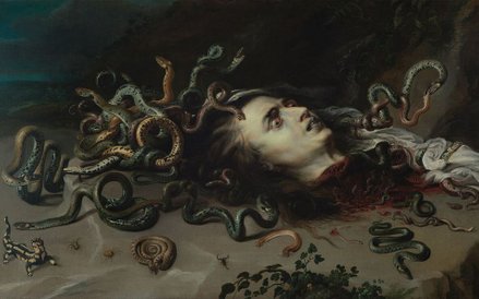 Peter Paul Rubens “Głowa Meduzy”, 1617–18
