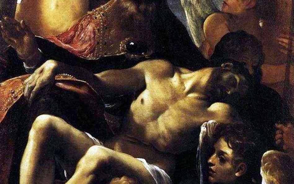 Ludovico Carracci „Święta Trójca z martwym Chrystusem”, 1591-1592