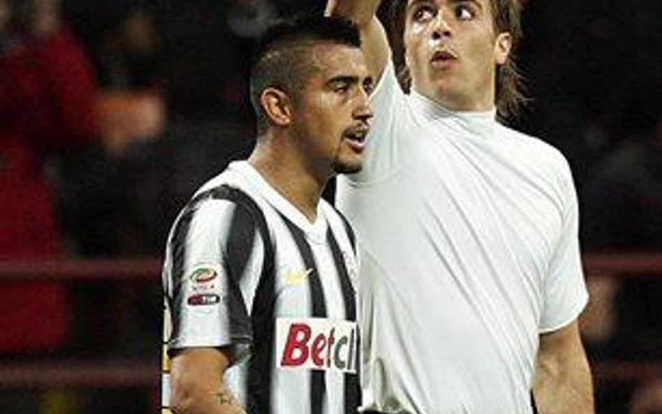 Alessandro Matri (z prawej) zdobył wyrównującego gola dla Juventusu