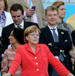 Angela Merkel w niedzielę na stadionie Maracana. Jeszcze nie wie, że Niemcy wygrają z Argentyną