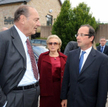 Jacques Chira, Bernadette Chirac i Francois Hollande