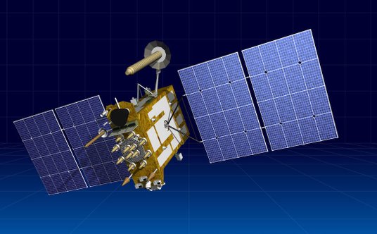 "GLONASS-K1. Rys. ISS Reszetniewa."