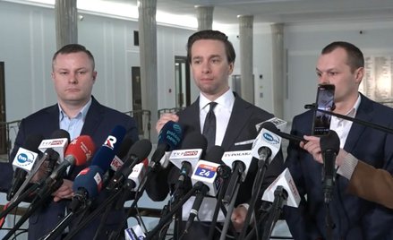 Wicemarszałek Sejmu Krzysztof Bosak (Konfederacja) poruszył temat protestu przewoźników na granicy p