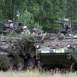Oficerowie Gwardii Narodowej podczas ćwiczeń na Litwie w ramach operacji Saber Strike 2014. Amerykań