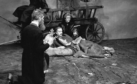 „Biesy” w Starym Teatrze w Krakowie, 1974 r.