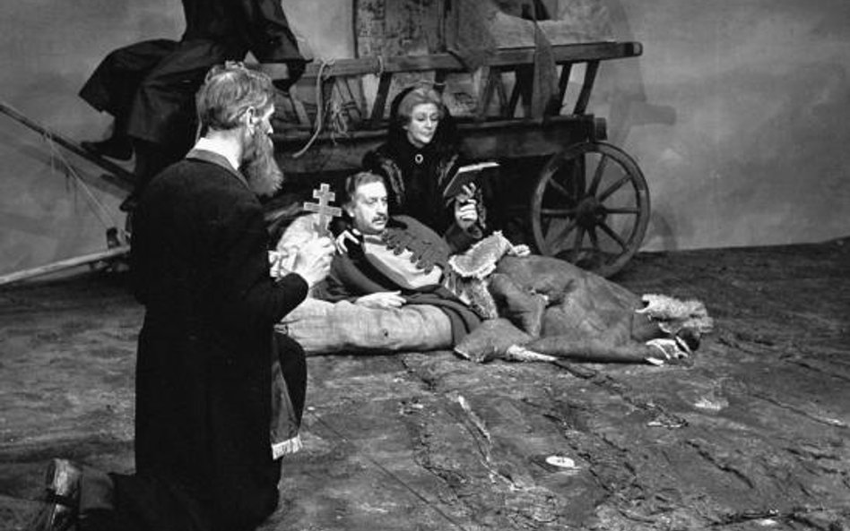 „Biesy” w Starym Teatrze w Krakowie, 1974 r.
