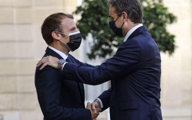 Emmanuel Macron i Kyriakos Mitsotakis