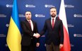 Kyryło Budanow w trakcie spotkania z Władysławem Kosiniakiem-Kamyszem