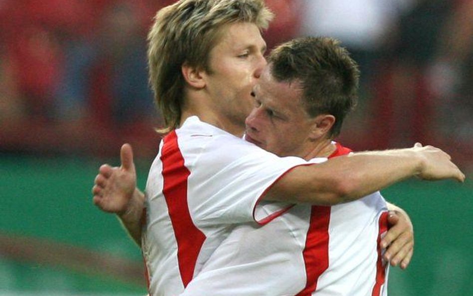 Błaszczykowski (z lewej) i Krzynówek