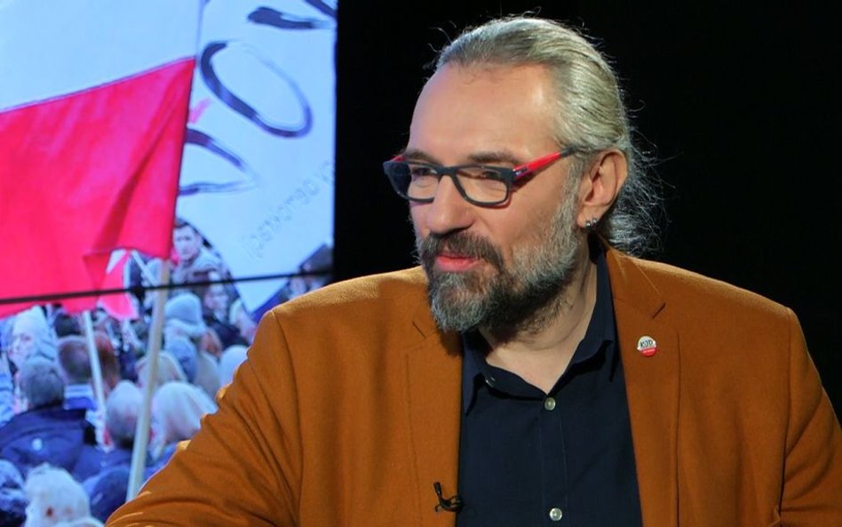 Mateusz Kijowski: Nie wiem, czy działacz KOD był oficerem WSI