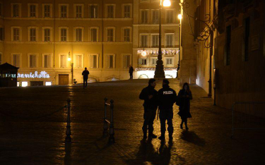 Rowerowi policjanci na ulicach Rzymu
