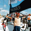 Polak potrafi. Rok 2003 rok, reklama bezalkoholowa. Rejsy na „łódce Bols”. Fot. Aleksiej Minkin