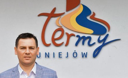 Marcin Pamfil, prezes spółki Termy Uniejów.