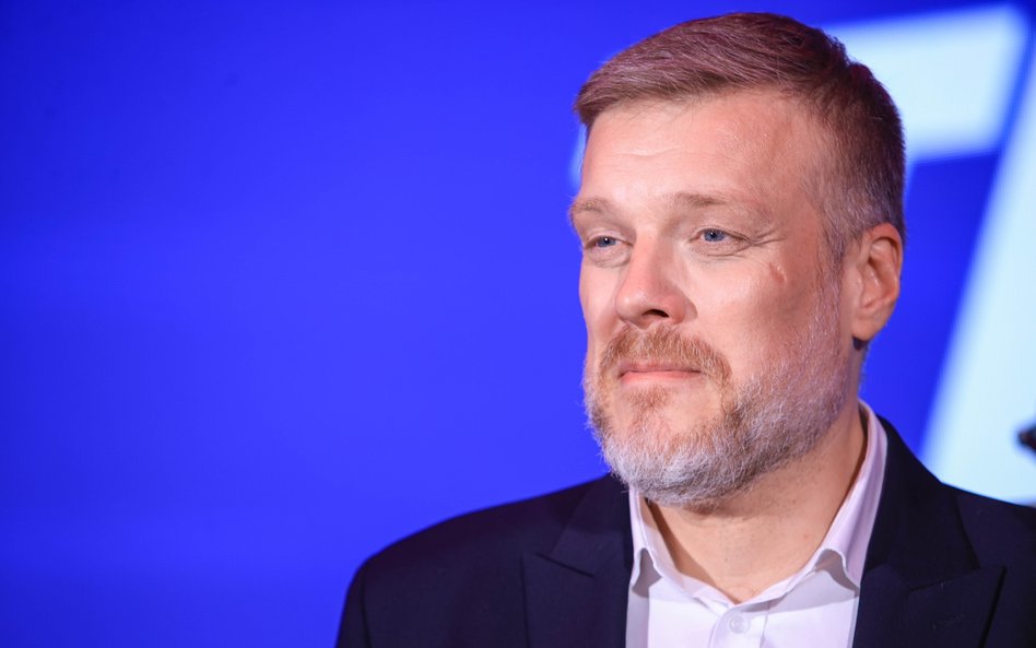 Współprzewodniczący partii Razem Adrian Zandberg