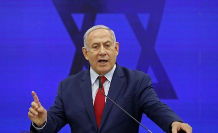 Netanjahu musiał zejść ze sceny, Izrael zbombardował Strefę Gazy