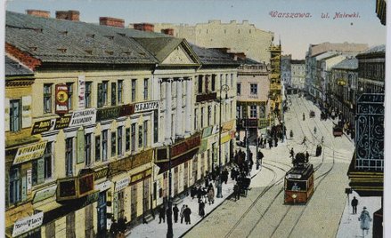 Archiwalna karta przedstawiająca Muranów