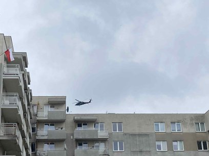 Trwają wojskowe ćwiczenia nad Warszawą
